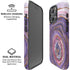 Lilac Watercolor Geode iPhone 16 Pro Magsafe Impact Case